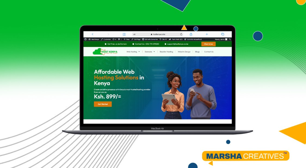 slow website speed in Kenya