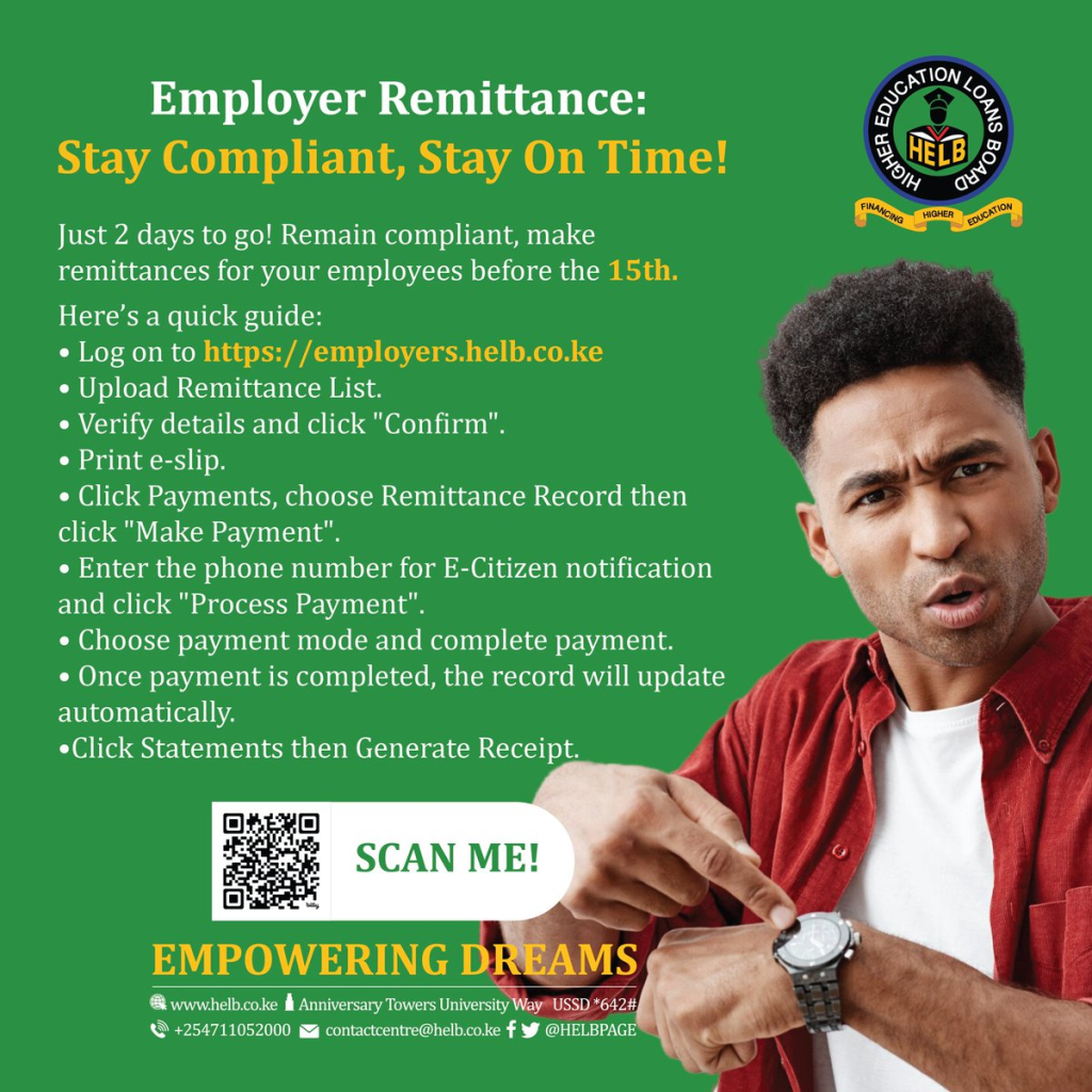 HELB repayment in Kenya