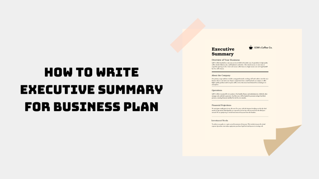 Business Plan in Kenya